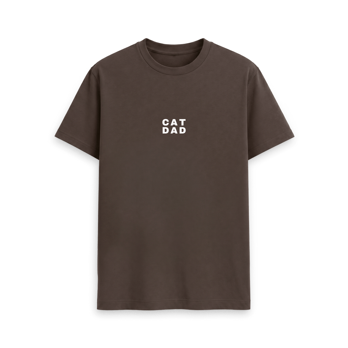 Chocolate Printed T-shirt Front