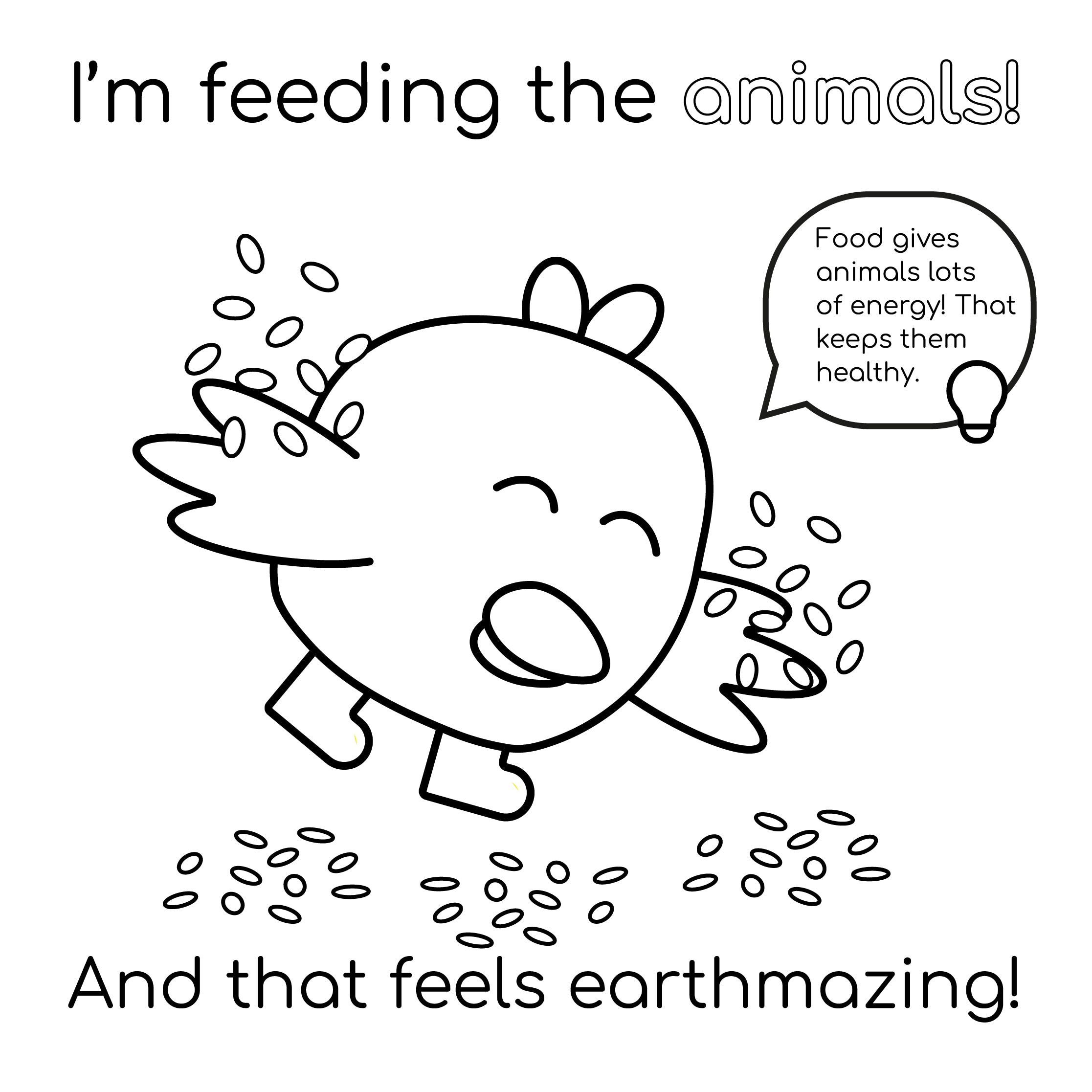That Feels Earthmazing Children's Emotions Colouring Book