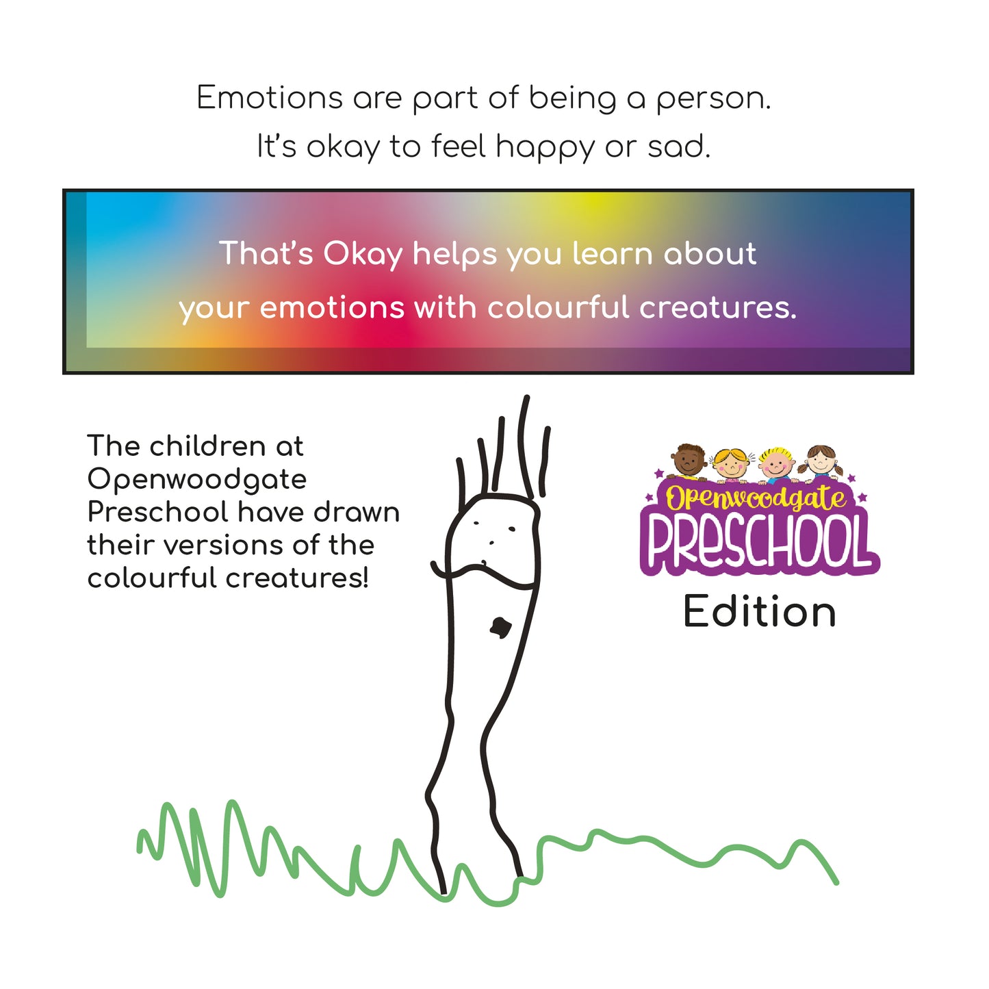 That's Okay Children's Emotions eBook, Video and Audio Openwoodgate Digital Version