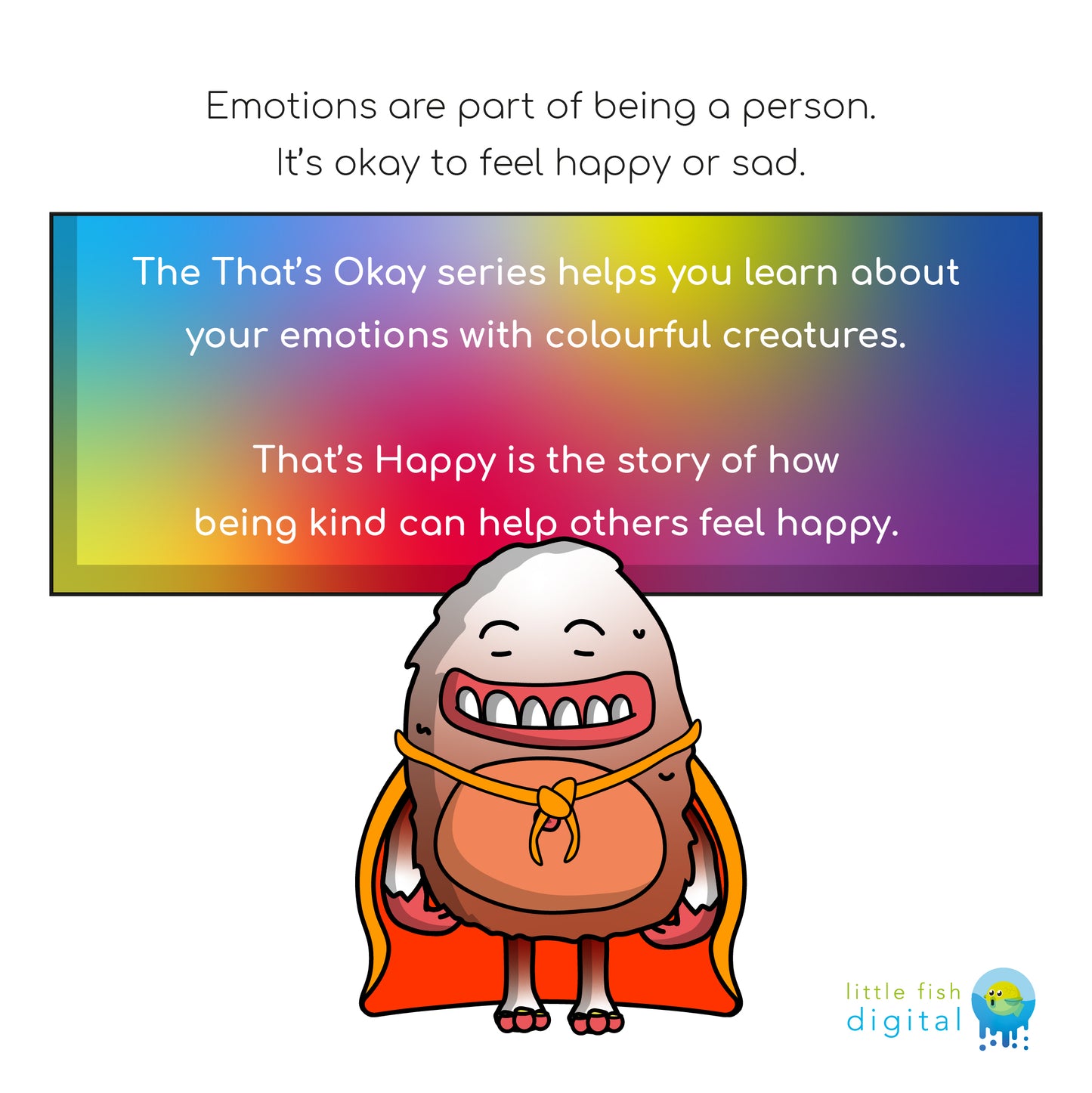 That's Happy youth emotional and emotiona intelligence support softcover book about kindness