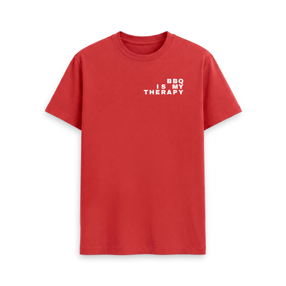 Red Printed T-shirt Front