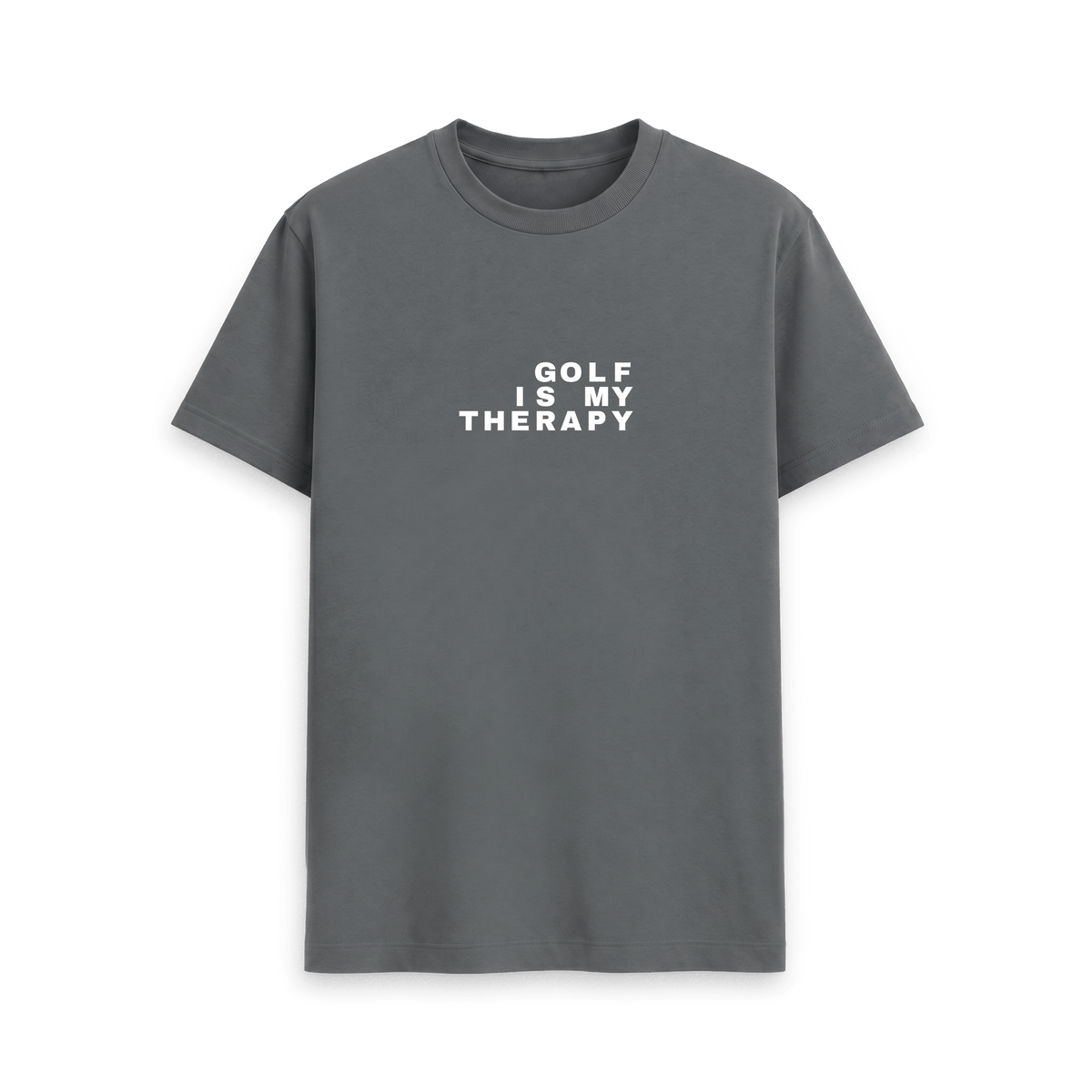 Slate Grey Printed T-shirt Front