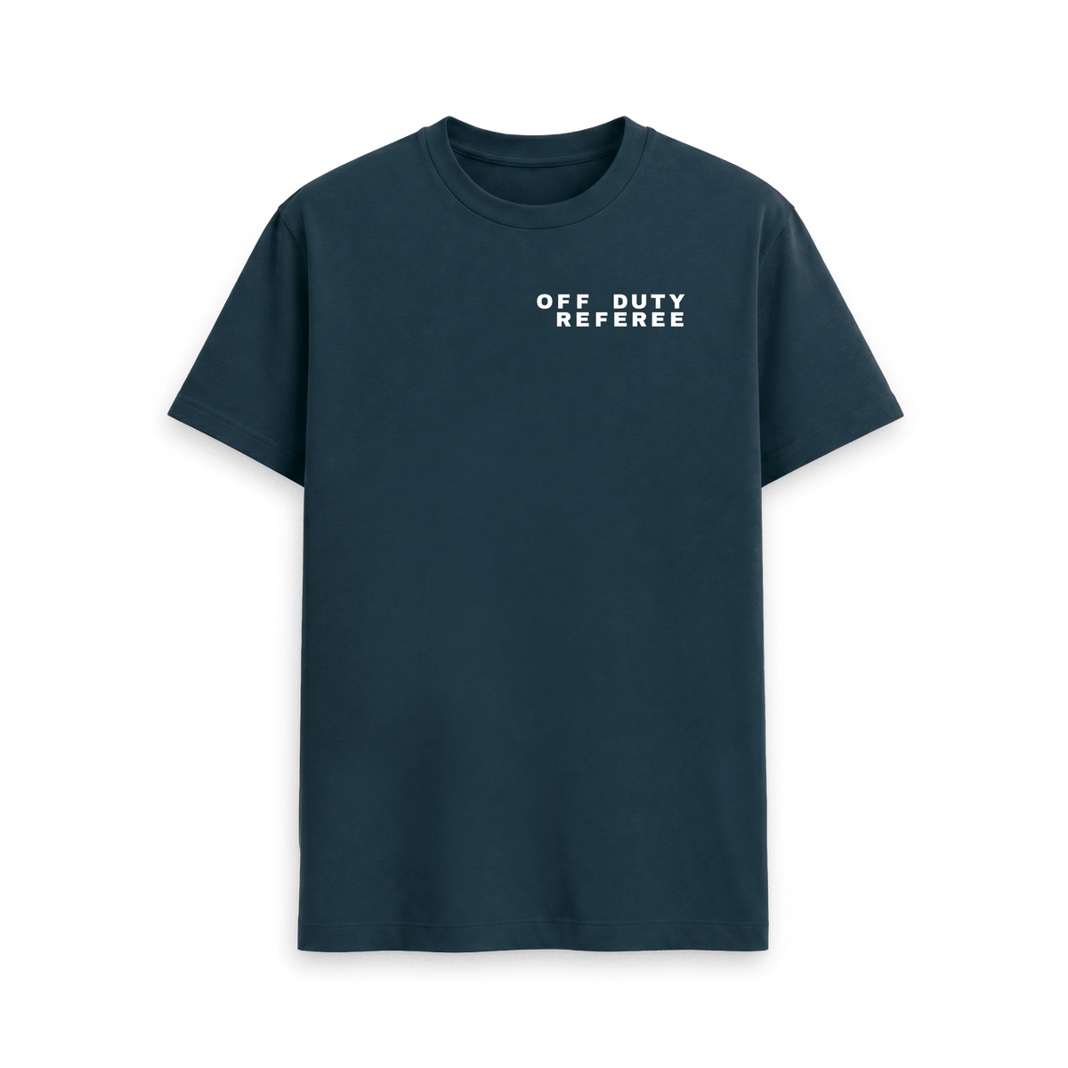 Denim Blue Printed T-shirt Front