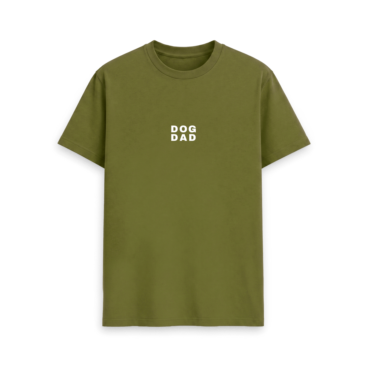 Moss Green Printed T-shirt Front