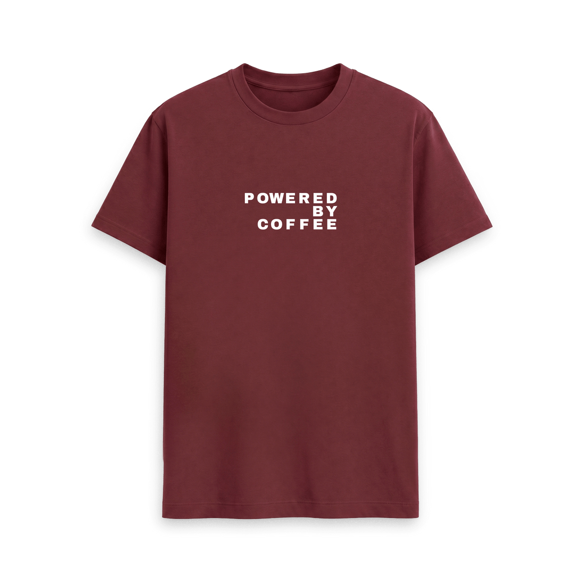 Red Wine Printed T-shirt Front