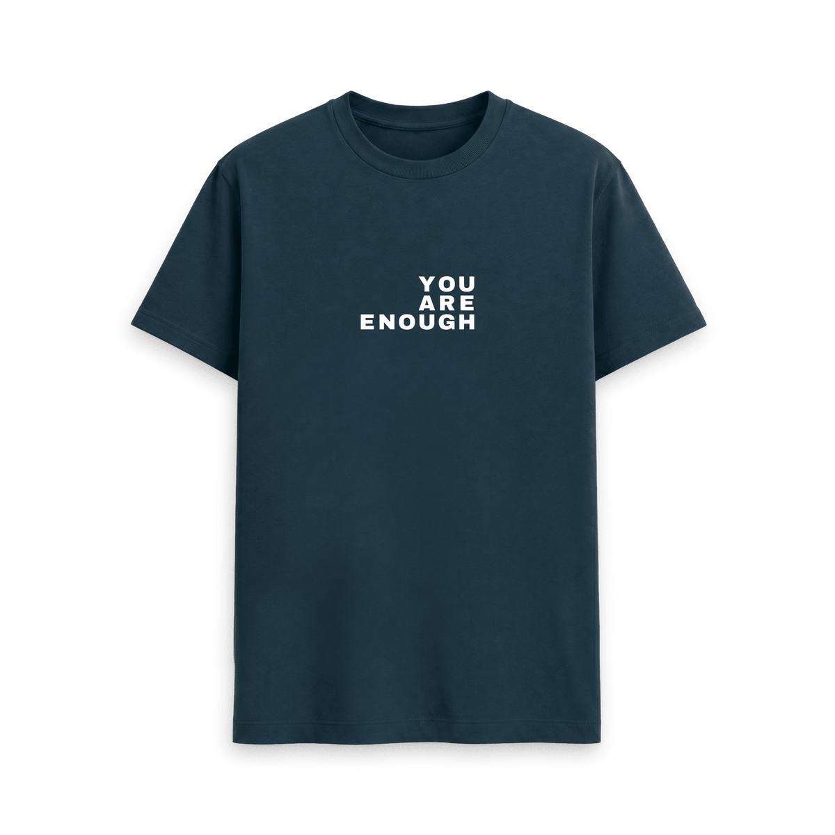 Denim Blue Printed T-shirt Front