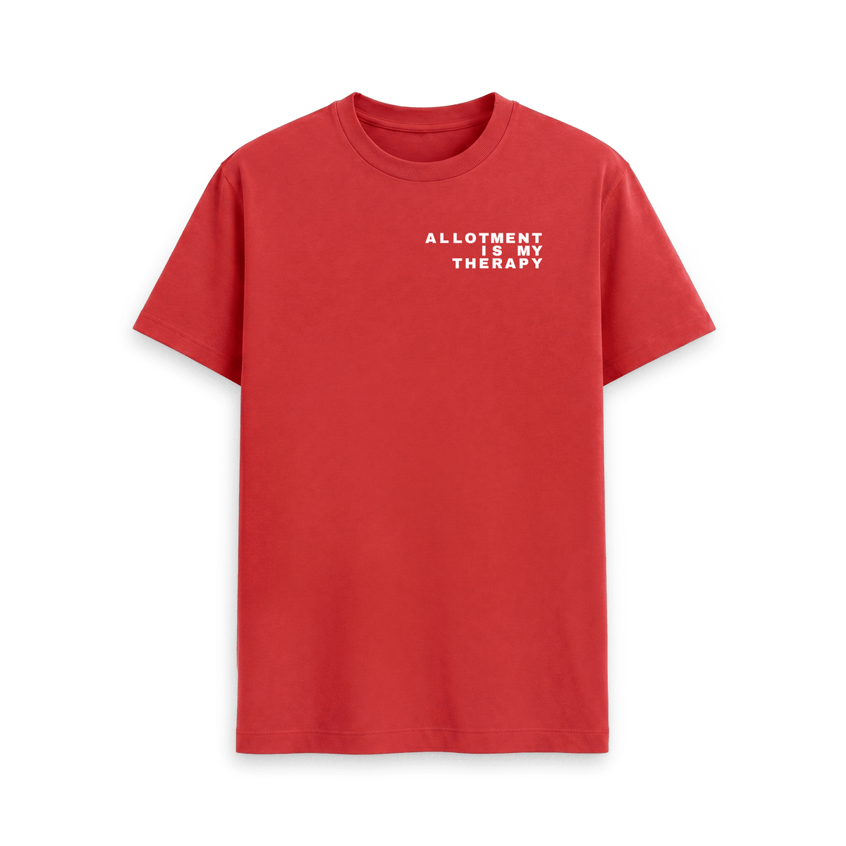 Red Printed T-shirt Front