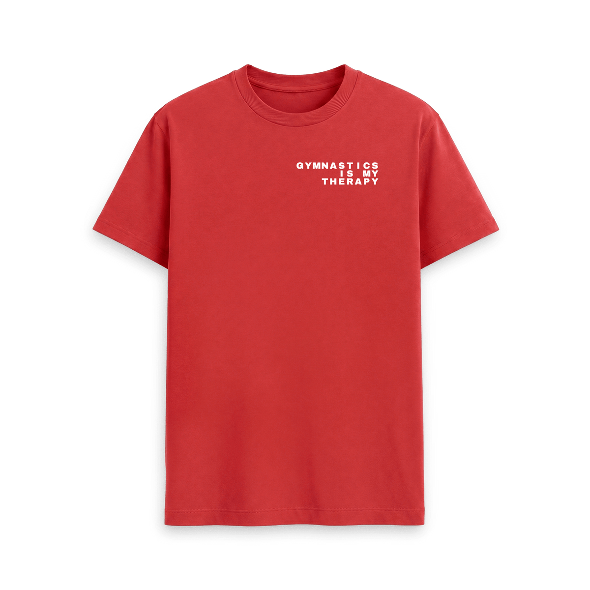 Red Printed T-shirt Front