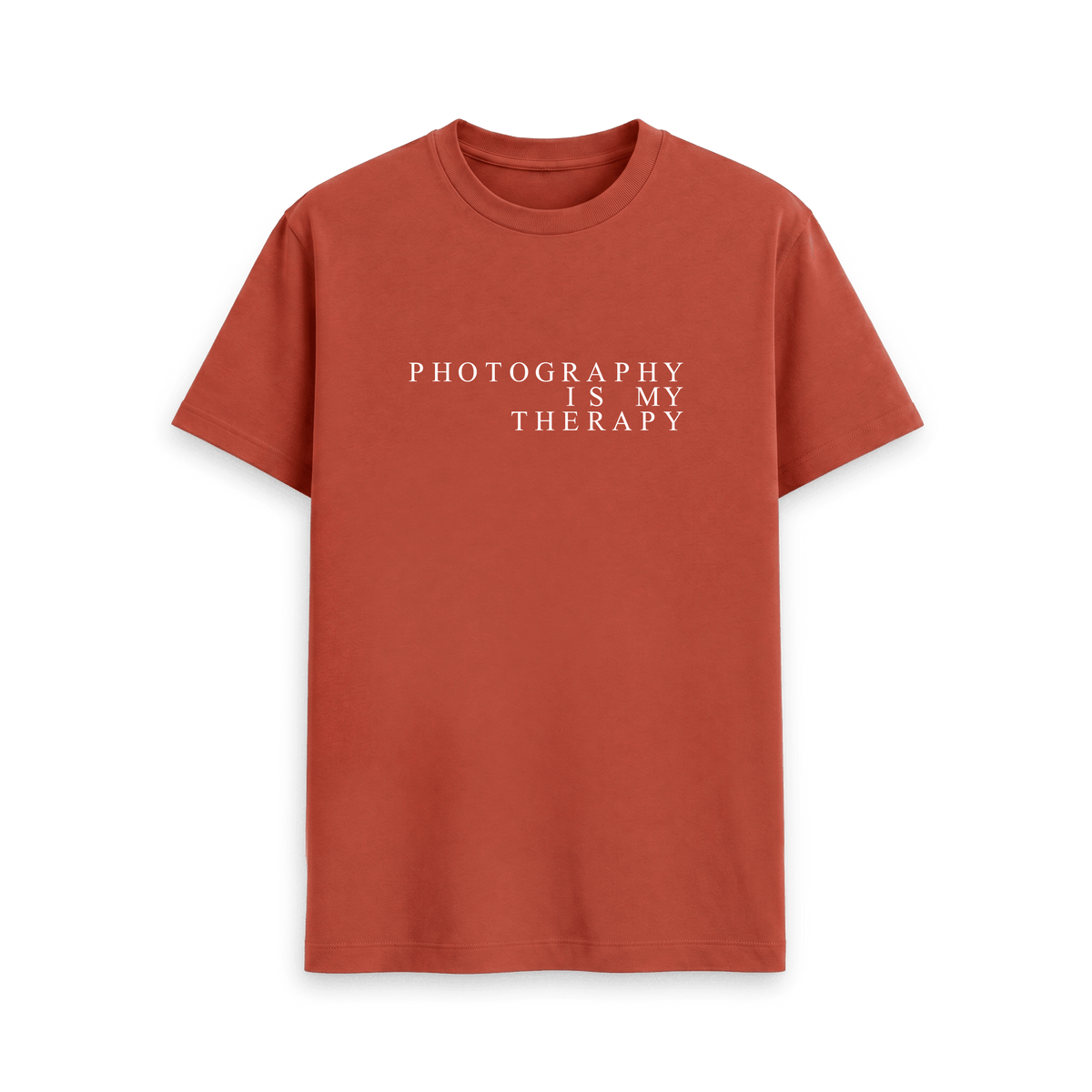 Rust Printed T-shirt Front