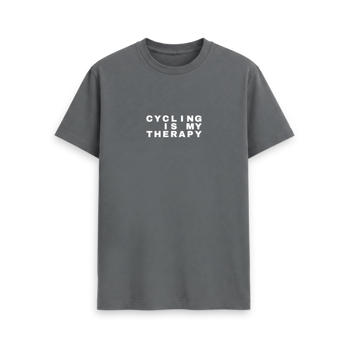 Slate Grey Printed T-shirt Front