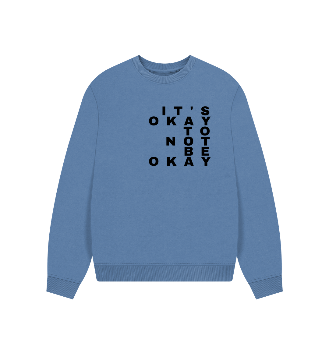 Solent It's Okay to Not Be Okay Mental Health Women's Oversized Jumper