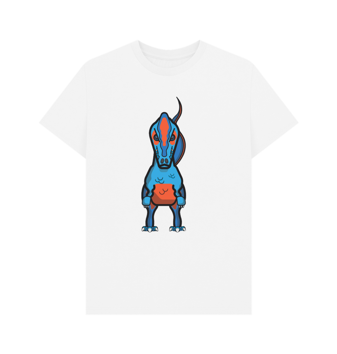 White Printed T-shirt Front