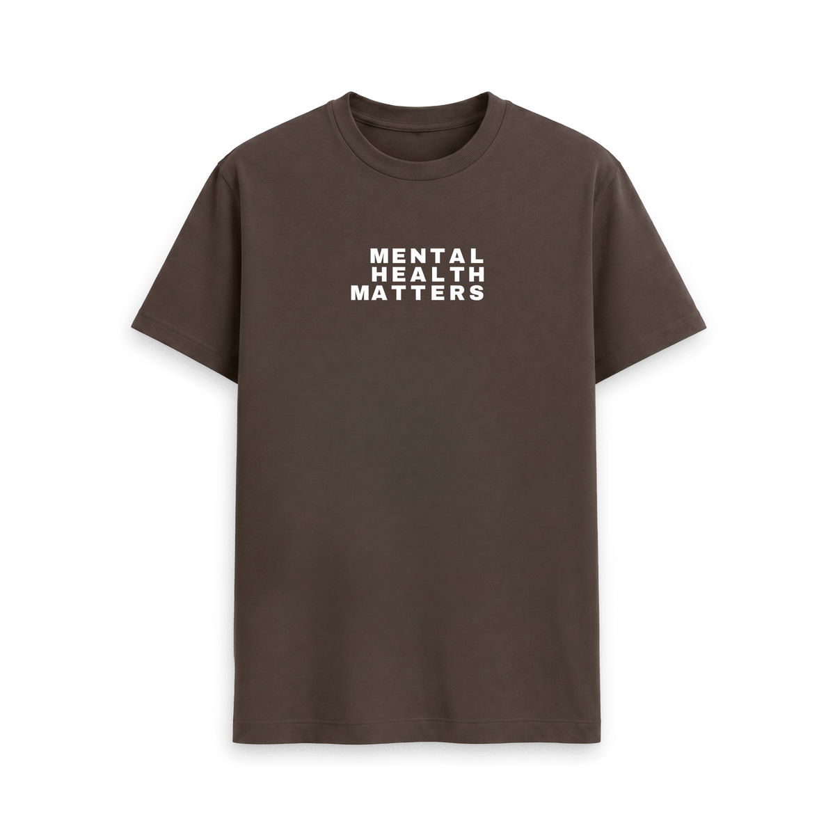 Chocolate Printed T-shirt Front