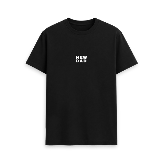 Black Printed T-shirt Front