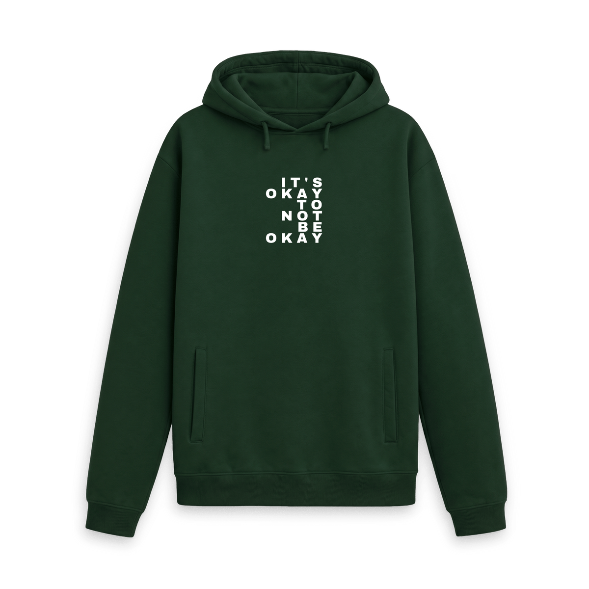 Evergreen Printed Hoody Front