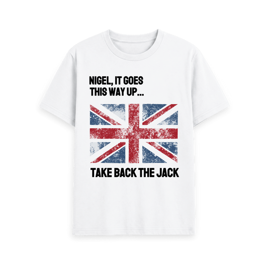 White Printed T-shirt Front