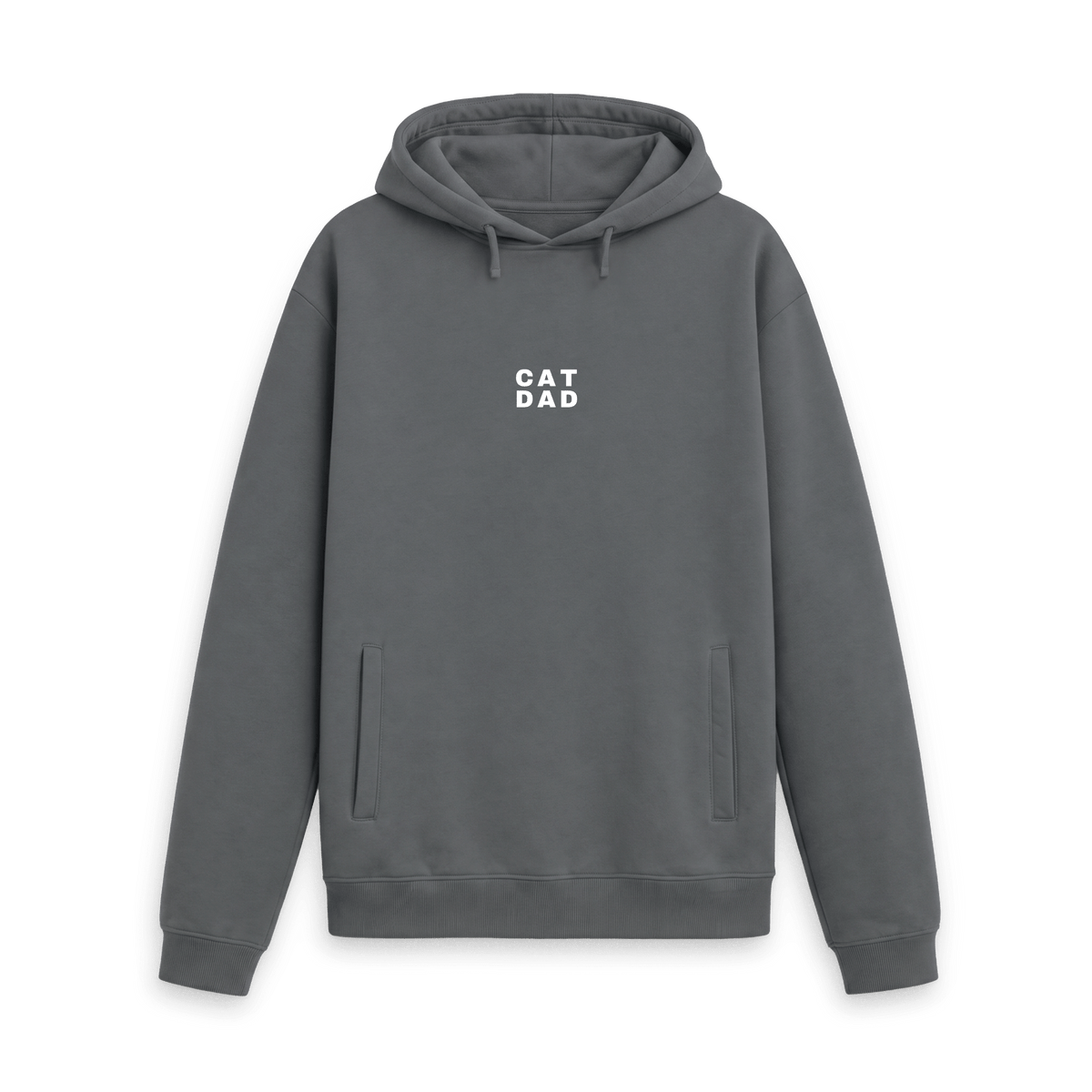 Slate Grey Printed Hoody Front