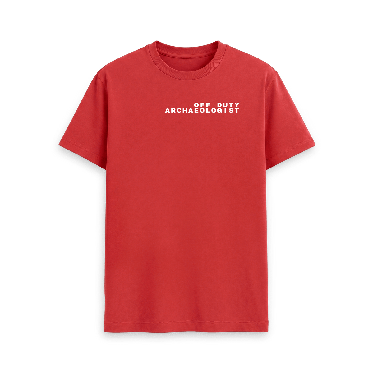 Red Printed T-shirt Front