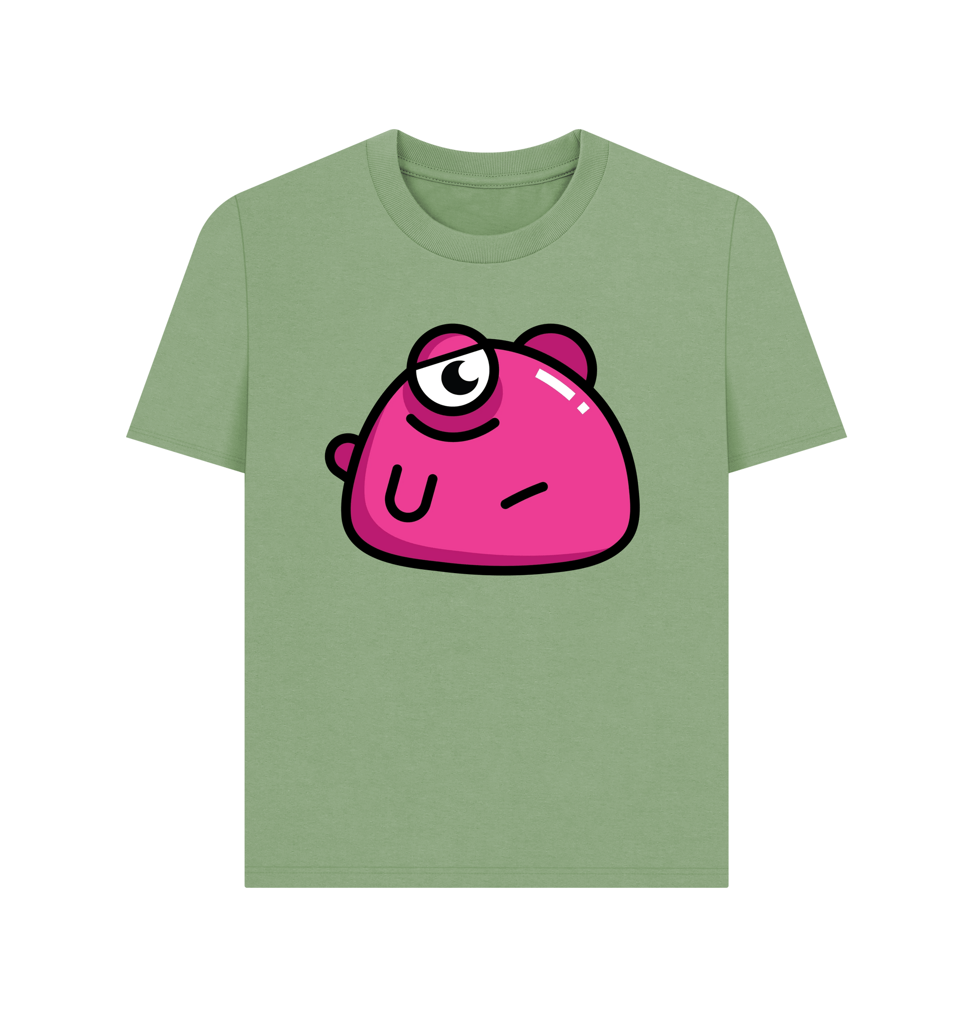 Sage Printed T-shirt Front