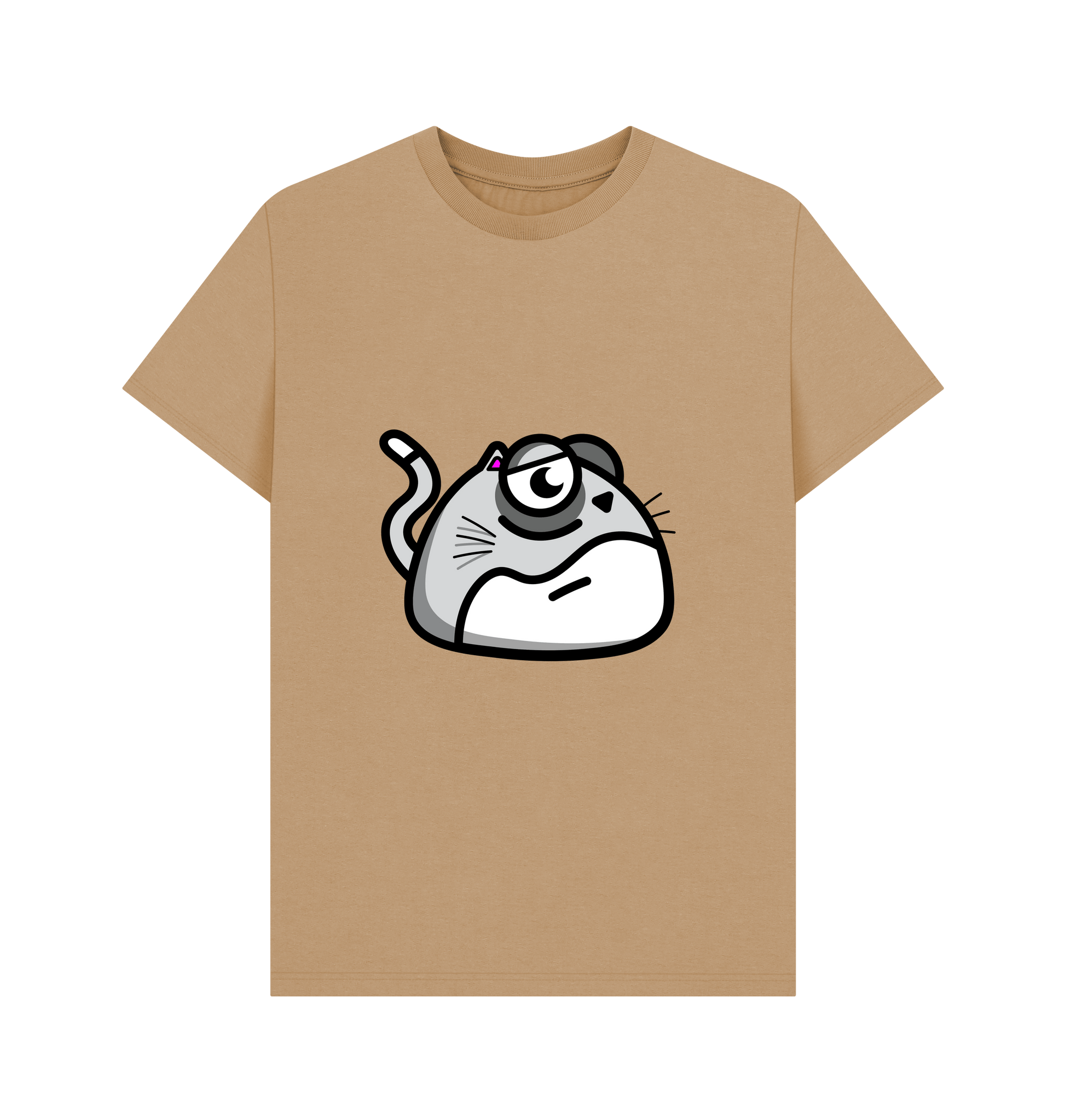 Sand Printed T-shirt Front