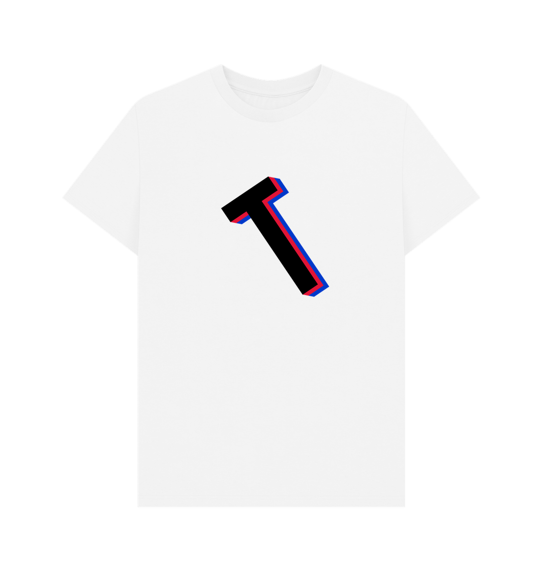 White Organic Cotton Men's T-Shirt T