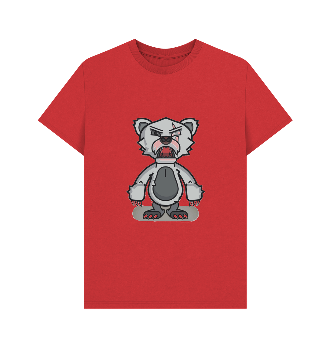 Red Printed T-shirt Front