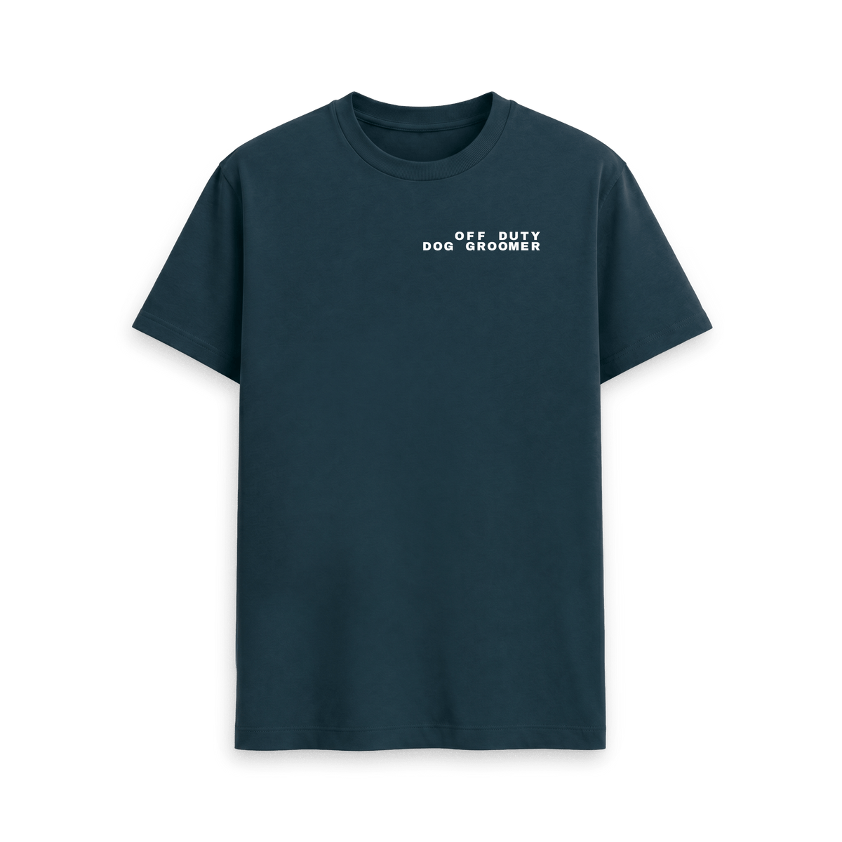 Denim Blue Printed T-shirt Front