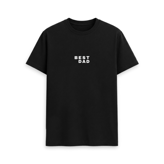 Black Printed T-shirt Front