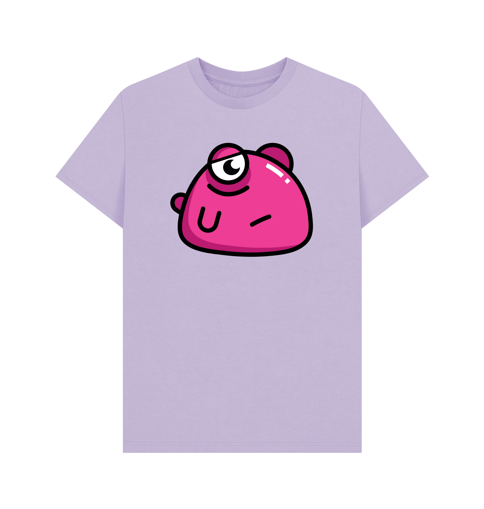 Lilac Printed T-shirt Front