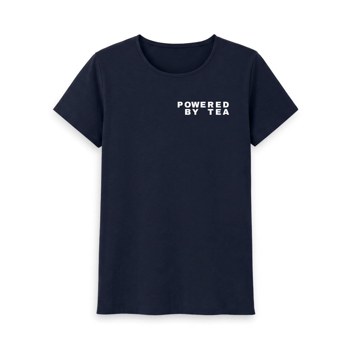 Navy Blue Printed T-shirt Front