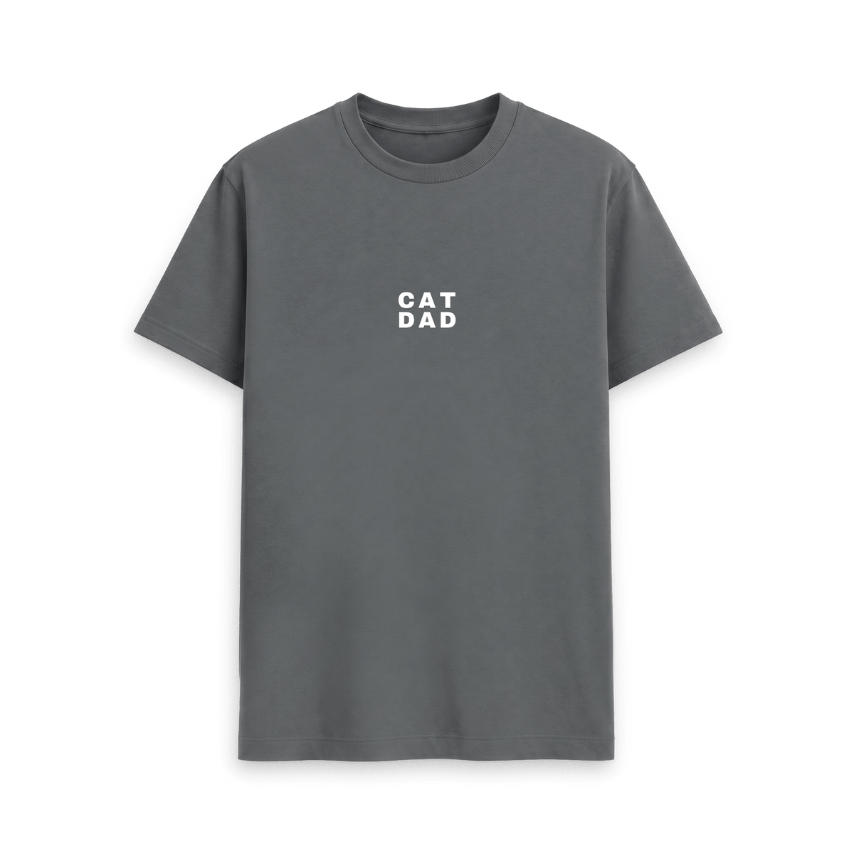 Slate Grey Printed T-shirt Front