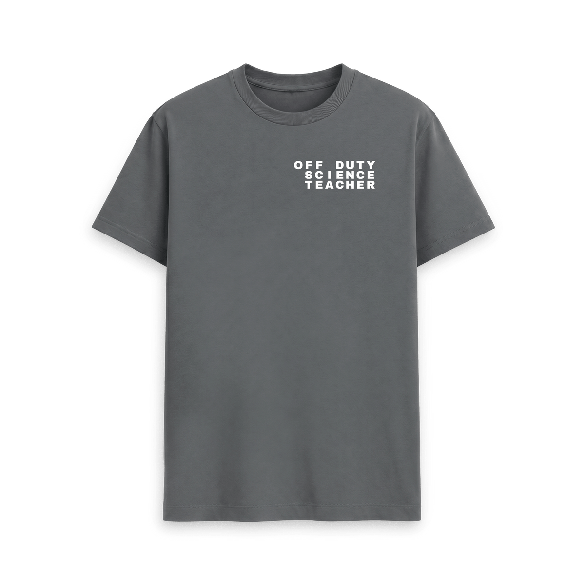 Slate Grey Printed T-shirt Front