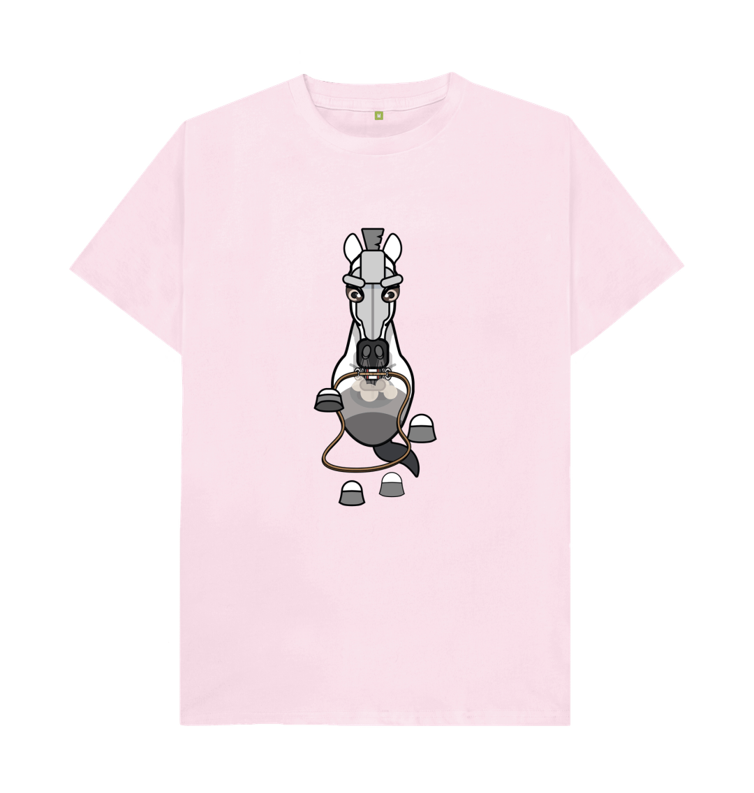 Pink Organic Cotton Men's T-Shirt Warhorse