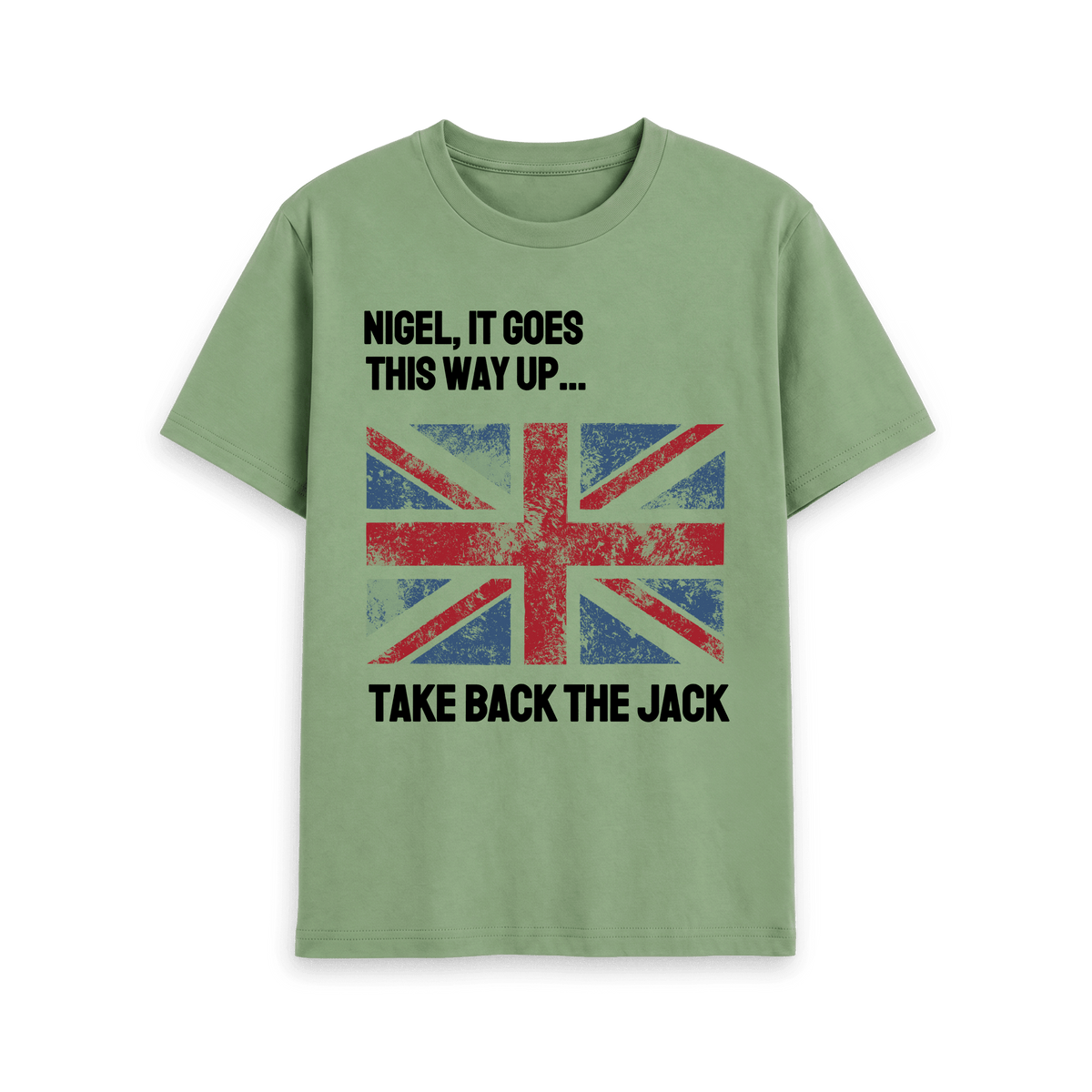 Sage Printed T-shirt Front