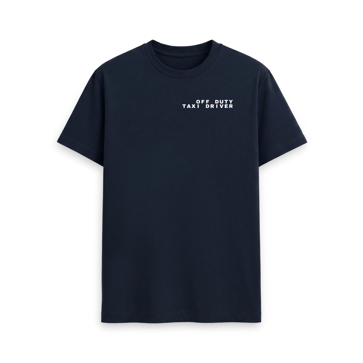 Navy Blue Printed T-shirt Front