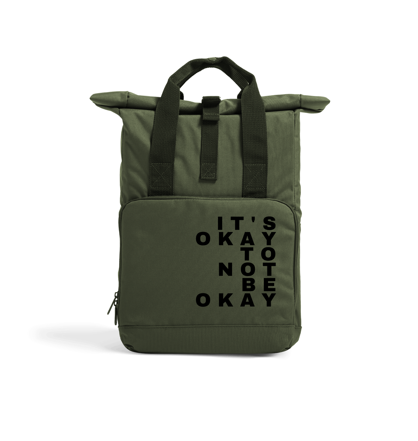 Olive Green Bag Front