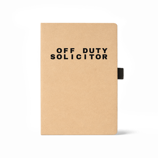 Kraft Printed Notebook Front