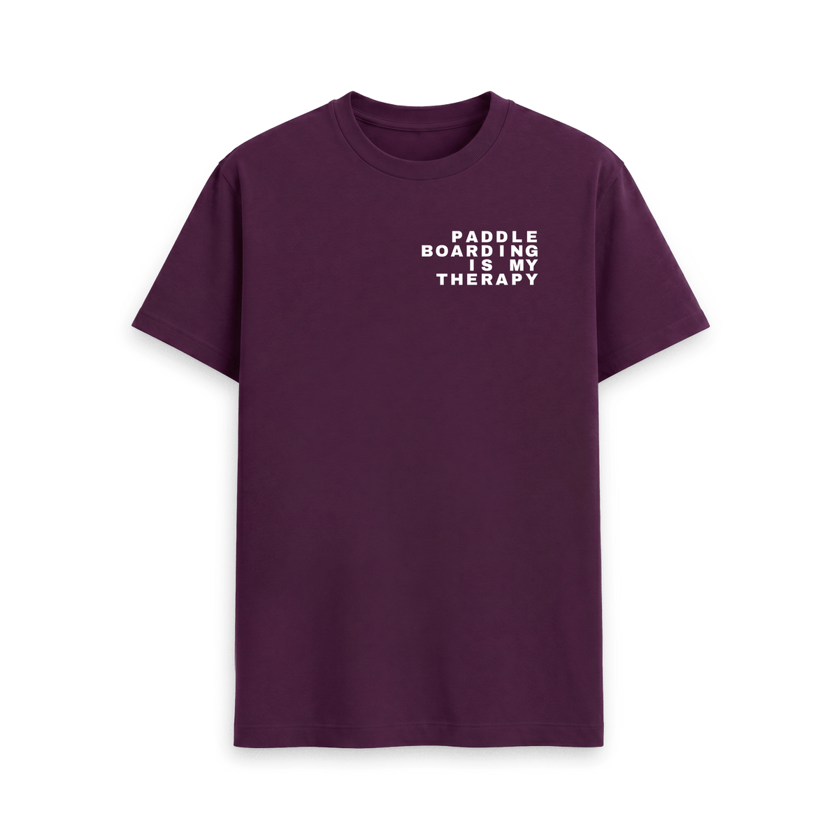 Purple Printed T-shirt Front
