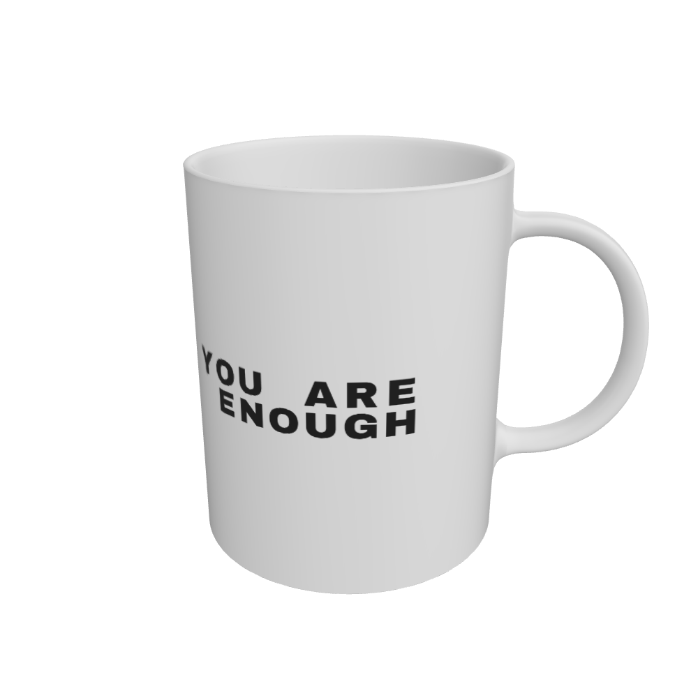 White Mug Front