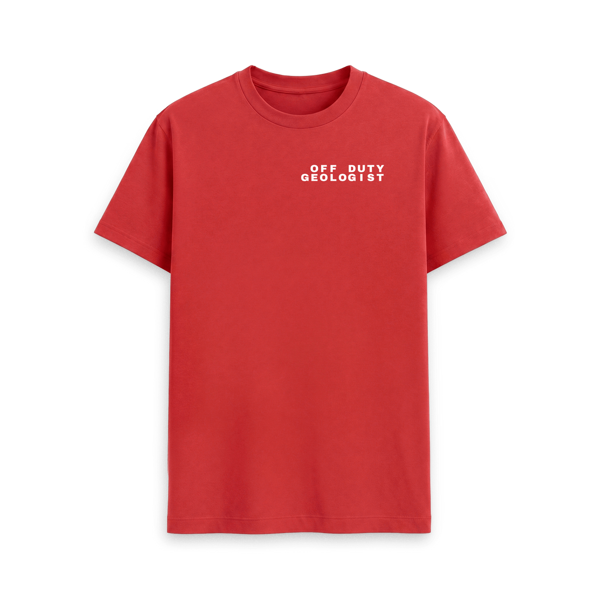 Red Printed T-shirt Front