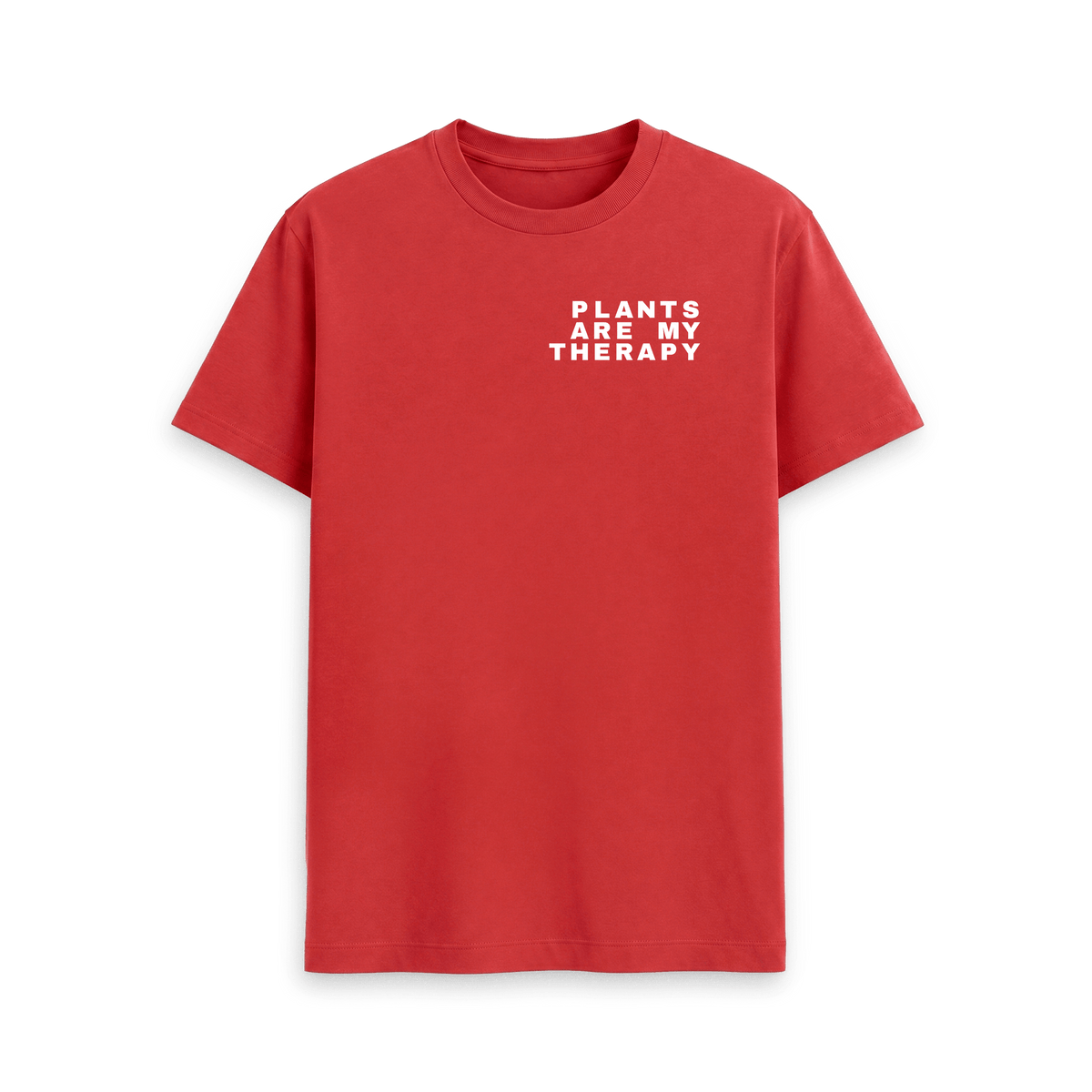 Red Printed T-shirt Front