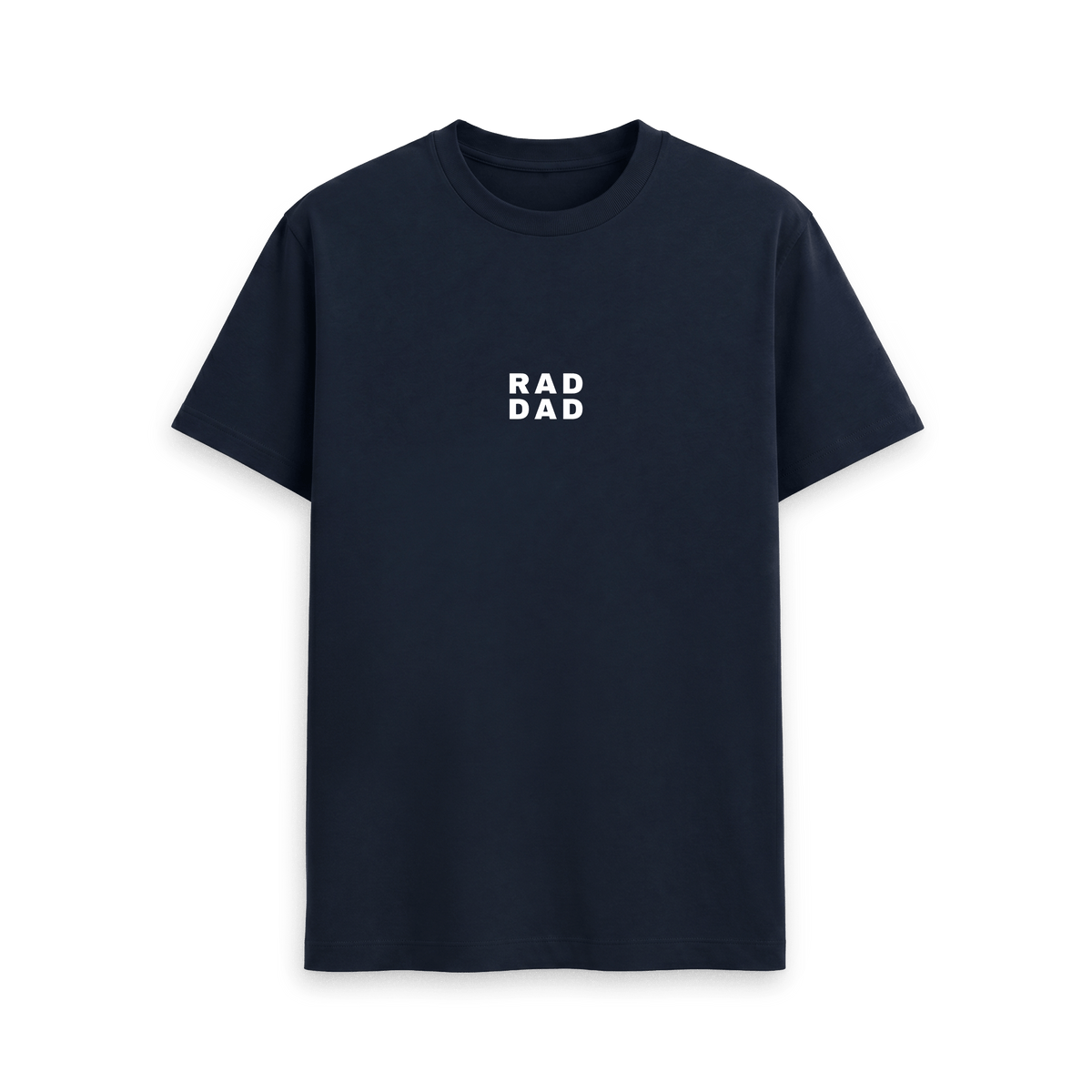 Navy Blue Printed T-shirt Front