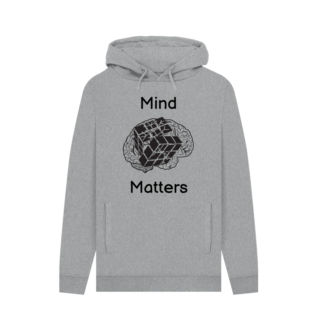 Light Heather Printed Hoody Front