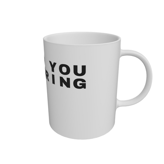 White Mug Front
