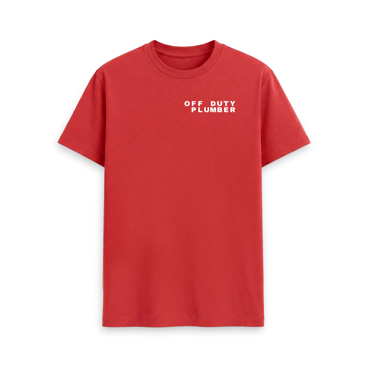 Red Printed T-shirt Front