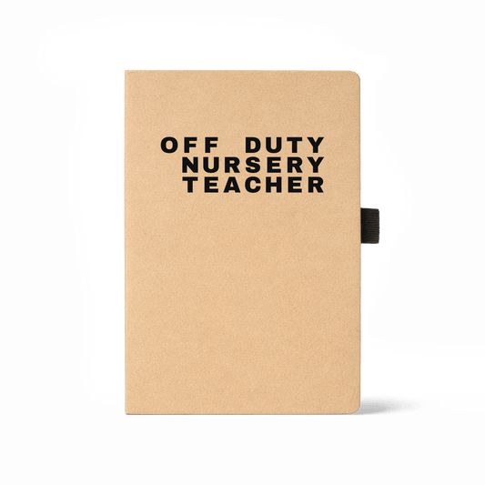 Kraft Printed Notebook Front