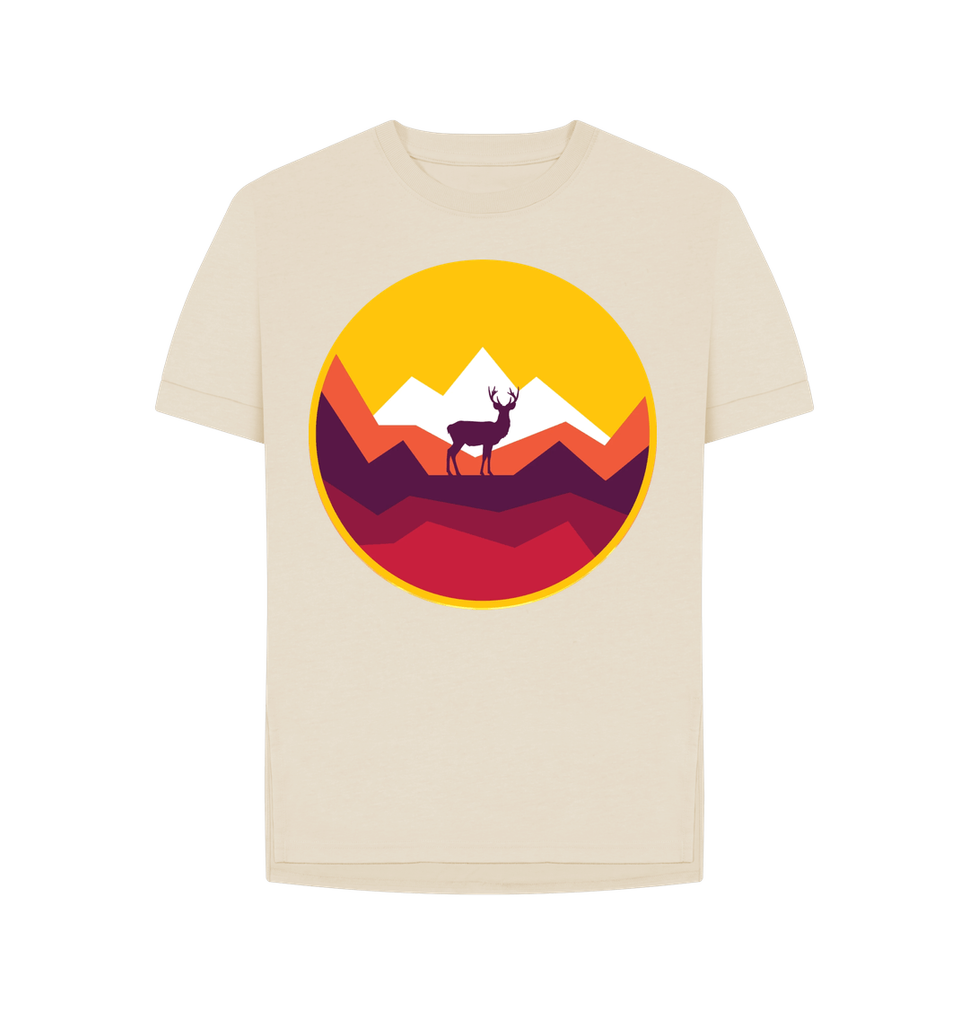 Oat Organic Cotton Woman's T-Shirt Sunset