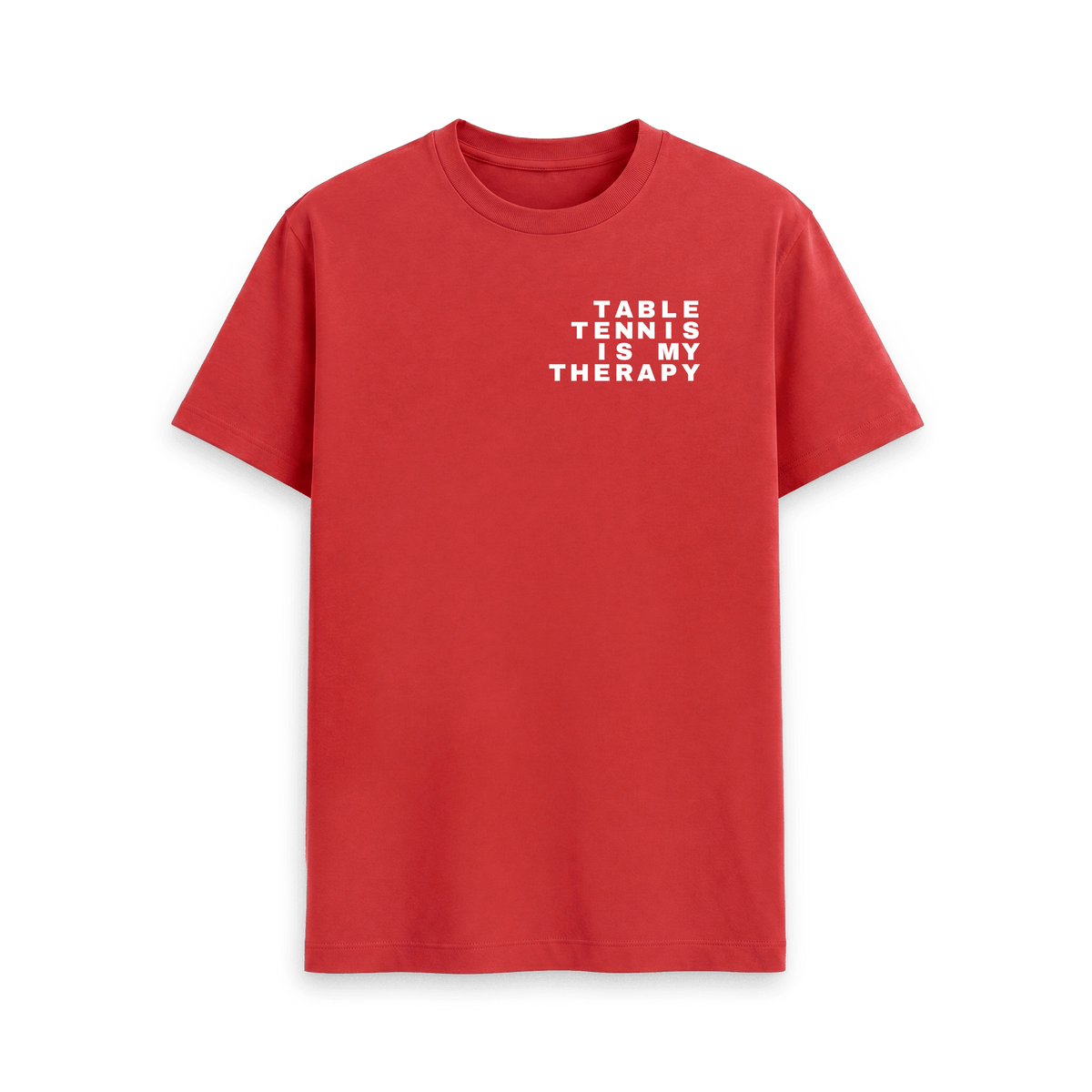 Red Printed T-shirt Front