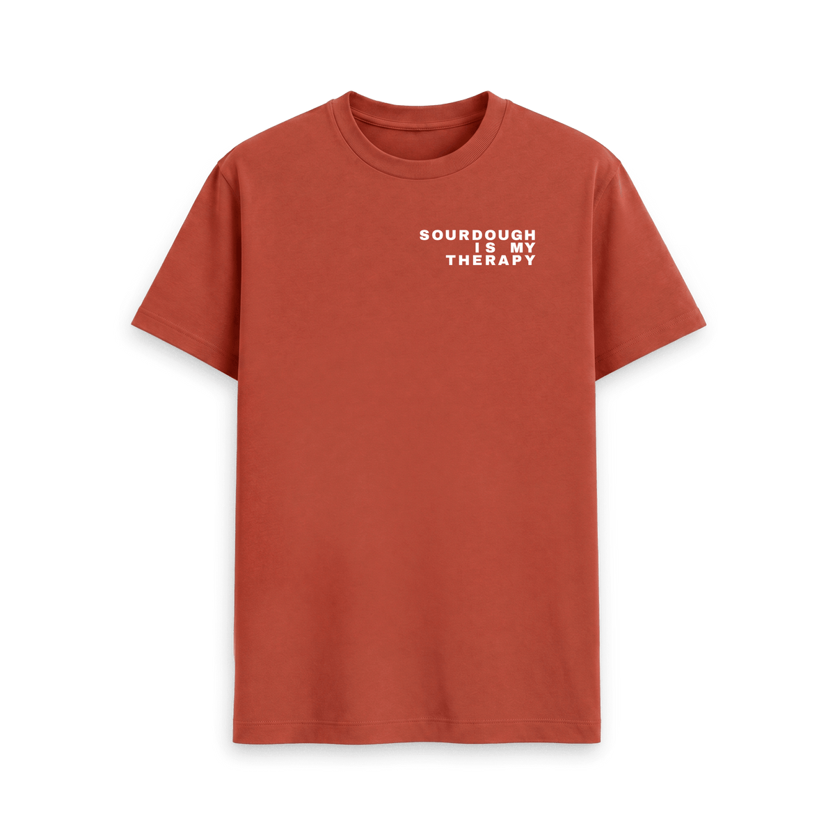 Rust Printed T-shirt Front