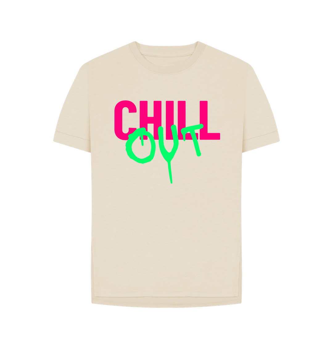 Oat Organic Cotton Woman's T-shirt Chil Out